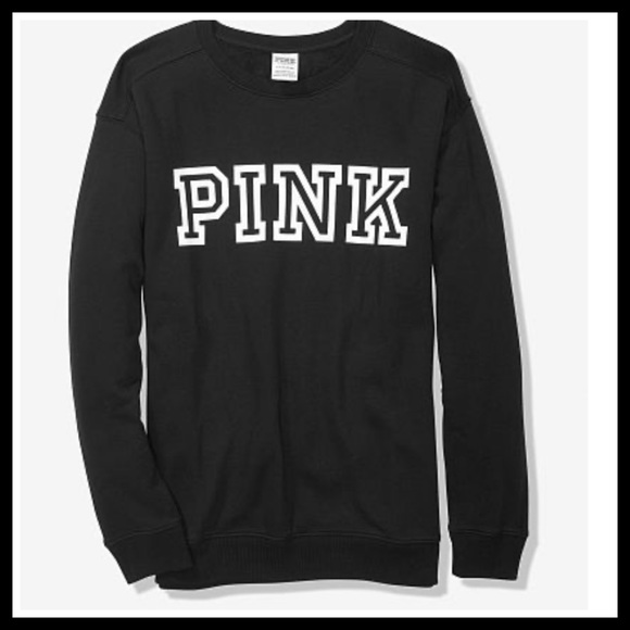 PINK Victoria's Secret Tops - NWT VS PINK XL CAMPUS CREW PULLOVER